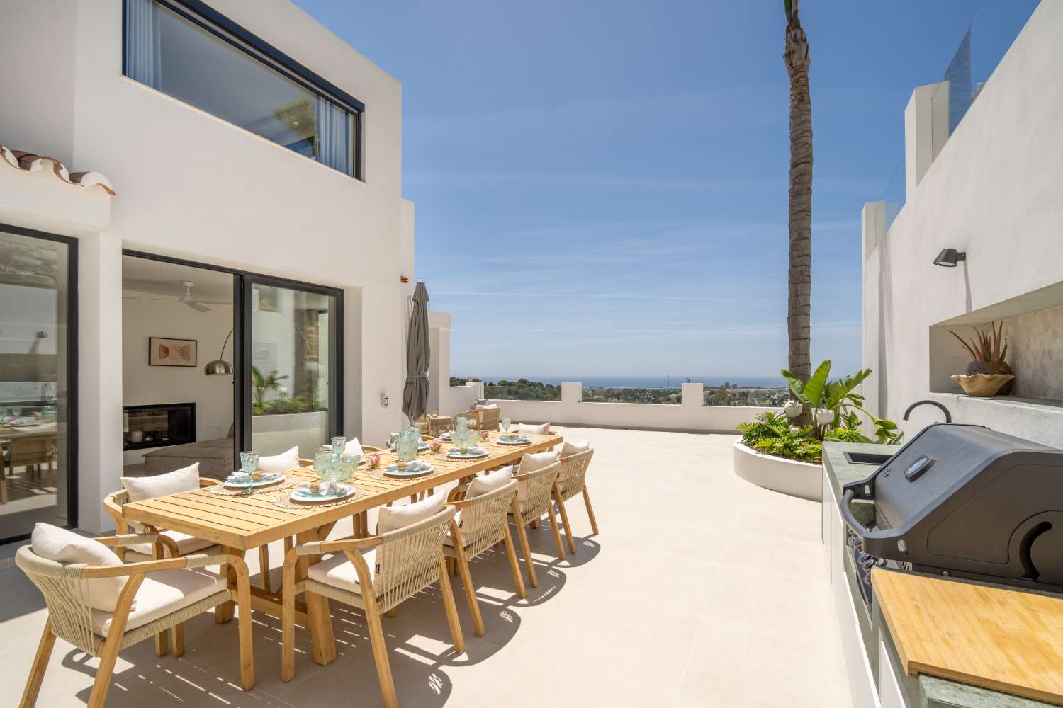 Villa Luma – Exklusive mediterrane Villa mit spektakulärem Meerblick in Nueva Andalucía