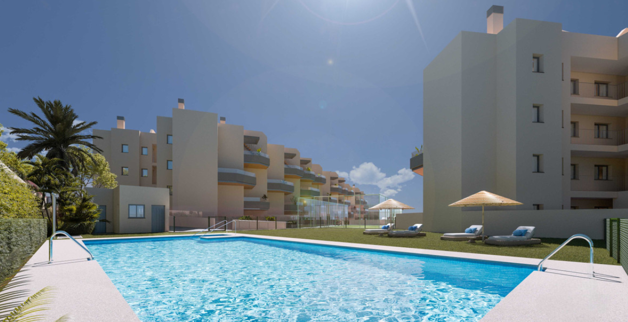 Moderne Neubauwohnungen mit Meerblick in El Morche an der östlichen Costa del Sol